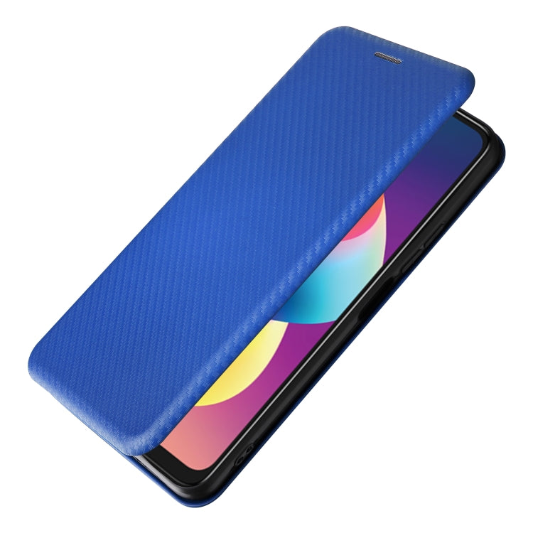 For TCL 50 LE 5G Carbon Fiber Texture Flip Leather Phone Case