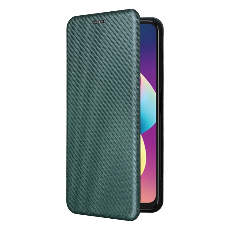 For TCL 50 LE 5G Carbon Fiber Texture Flip Leather Phone Case