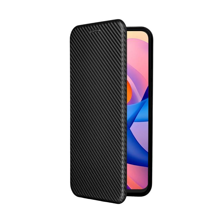 For TCL 60R 5G / 60 5G Carbon Fiber Texture Flip Leather Phone Case