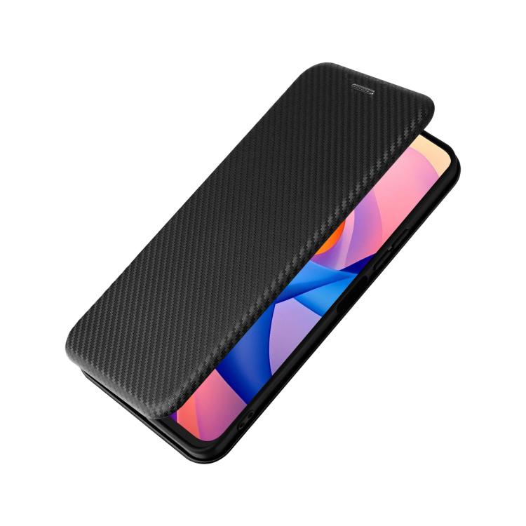 For TCL 60R 5G / 60 5G Carbon Fiber Texture Flip Leather Phone Case