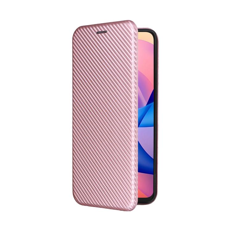 For TCL 60R 5G / 60 5G Carbon Fiber Texture Flip Leather Phone Case