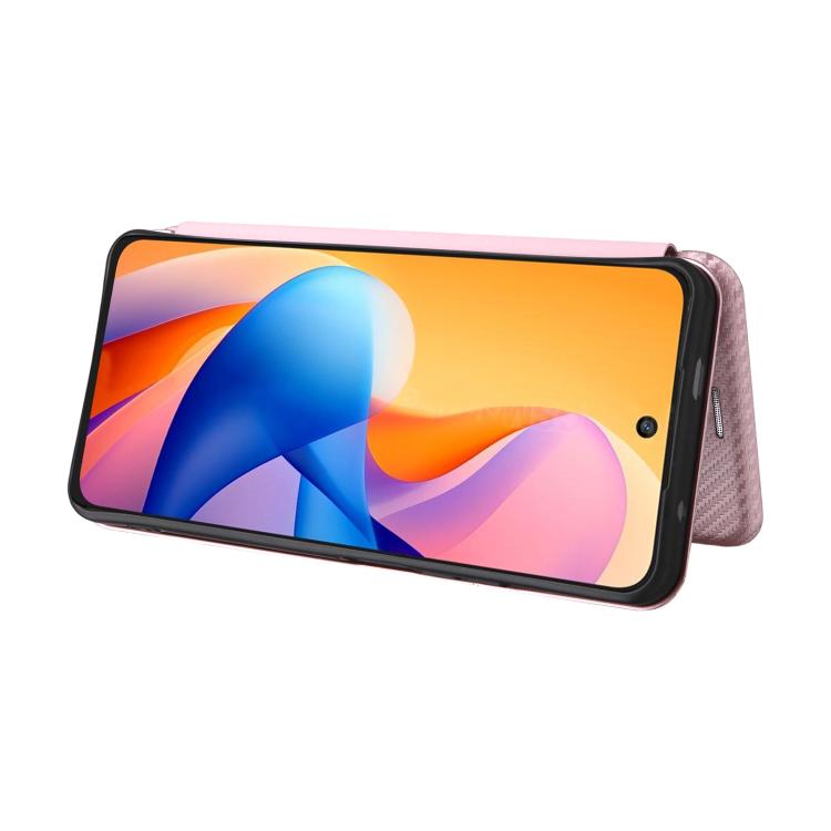 For TCL 60R 5G / 60 5G Carbon Fiber Texture Flip Leather Phone Case