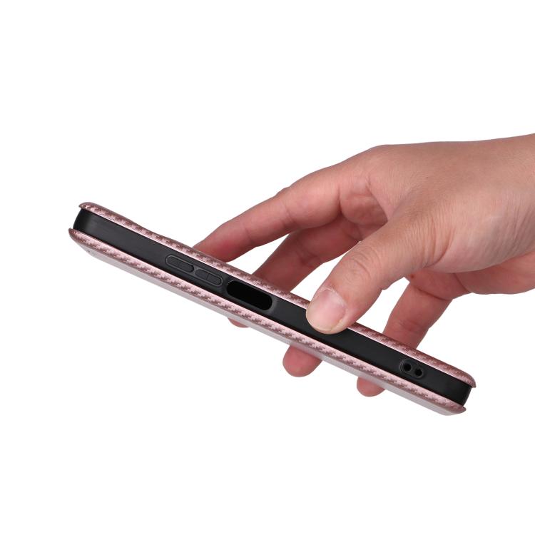 For TCL 60R 5G / 60 5G Carbon Fiber Texture Flip Leather Phone Case