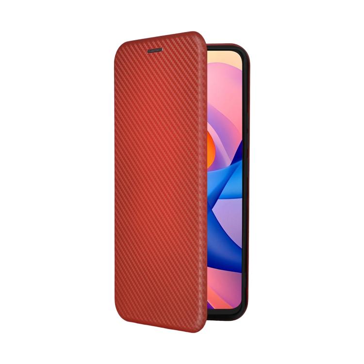 For TCL 60R 5G / 60 5G Carbon Fiber Texture Flip Leather Phone Case
