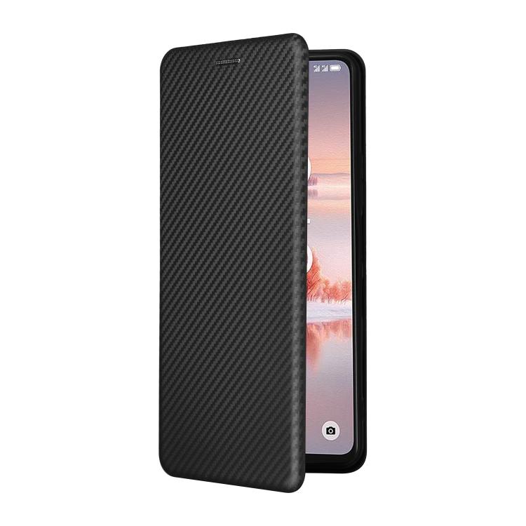 For TCL 60 NXTpaper Carbon Fiber Texture Flip Leather Phone Case