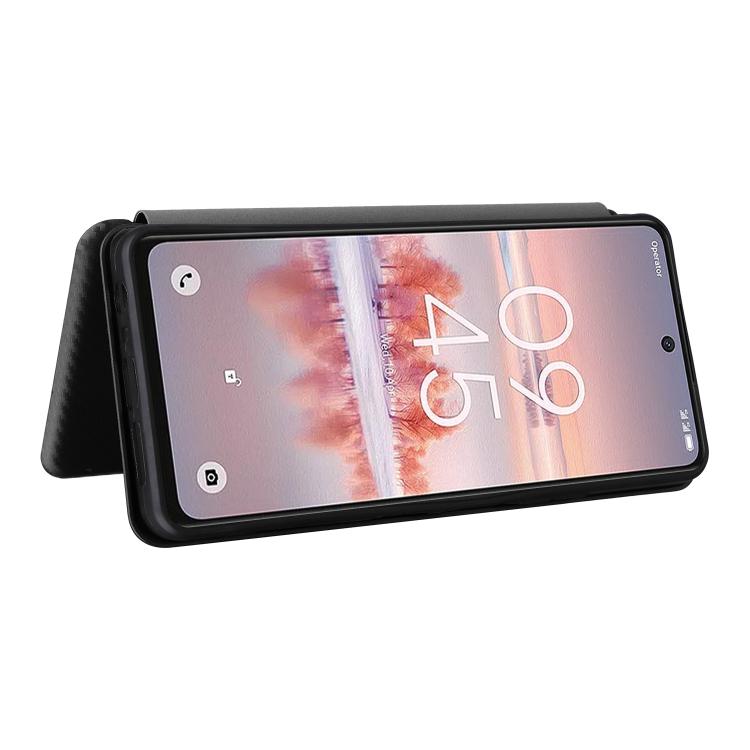 For TCL 60 NXTpaper Carbon Fiber Texture Flip Leather Phone Case
