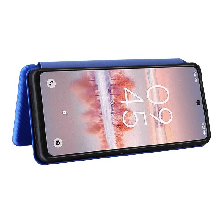 For TCL 60 NXTpaper Carbon Fiber Texture Flip Leather Phone Case