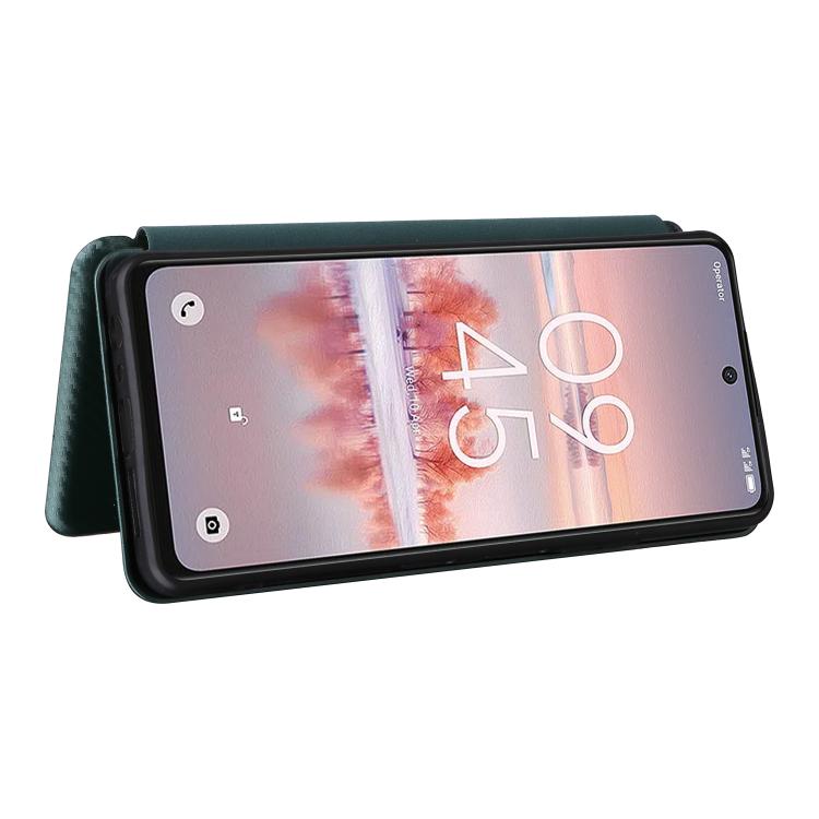 For TCL 60 NXTpaper Carbon Fiber Texture Flip Leather Phone Case