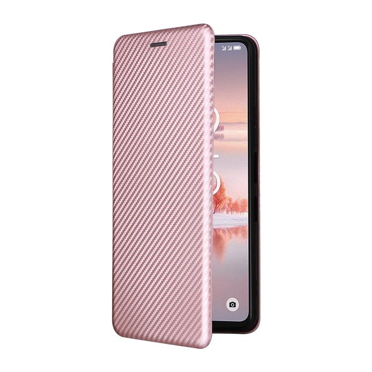 For TCL 60 NXTpaper Carbon Fiber Texture Flip Leather Phone Case