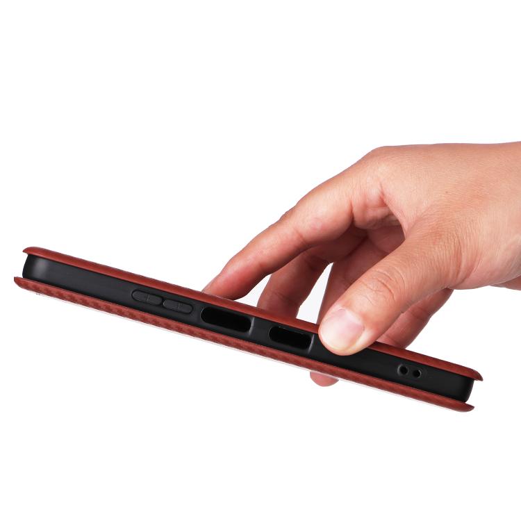 For TCL 60 NXTpaper Carbon Fiber Texture Flip Leather Phone Case