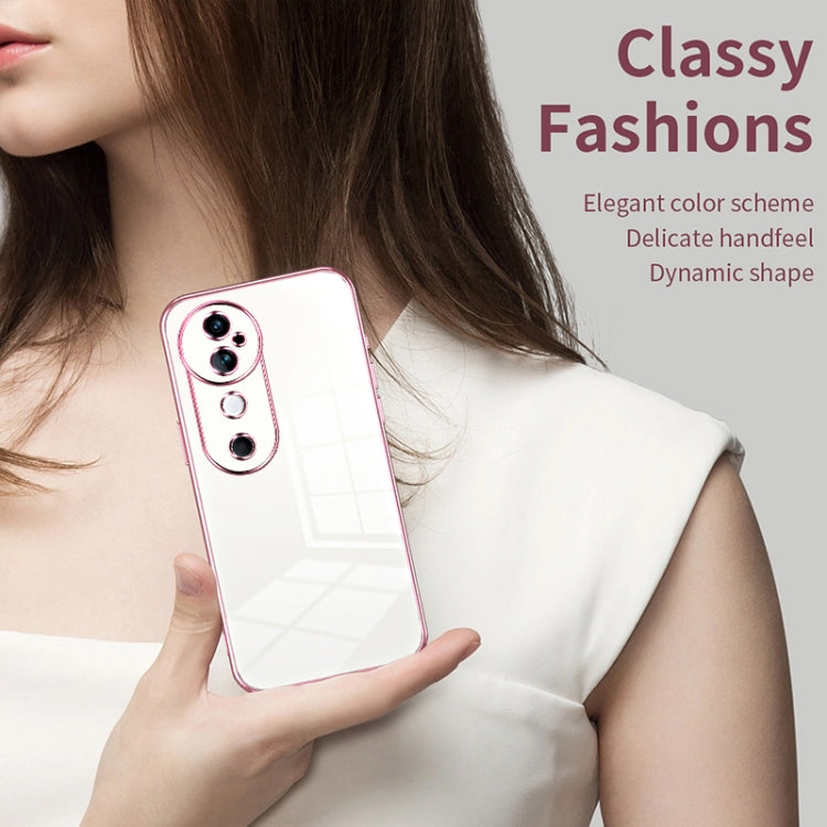 For vivo S19 Transparent Plating Fine Hole Phone Case