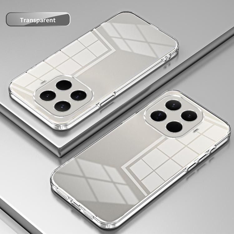 For Xiaomi 15T Pro Transparent Plating Fine Hole Phone Case