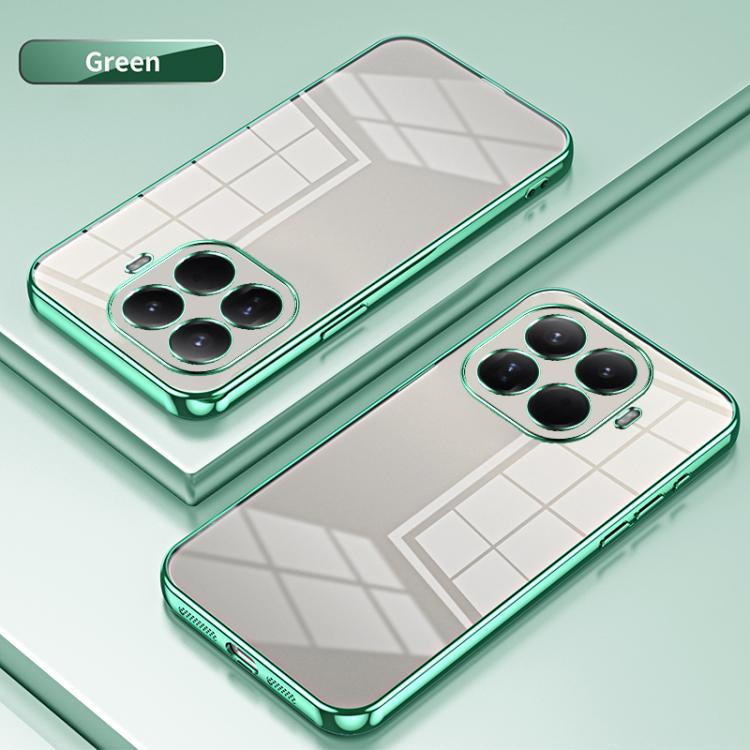 For Xiaomi 15T Pro Transparent Plating Fine Hole Phone Case