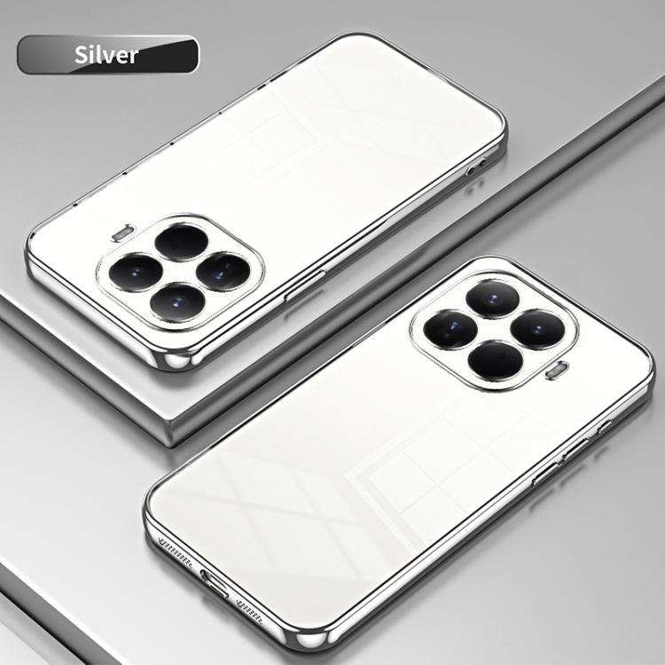 For Xiaomi 15T Pro Transparent Plating Fine Hole Phone Case