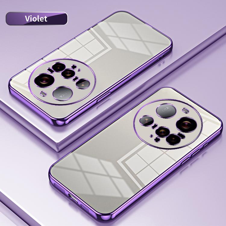 For Xiaomi 15 Ultra Transparent Plating Fine Hole Phone Case