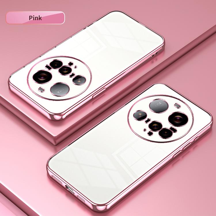 For Xiaomi 15 Ultra Transparent Plating Fine Hole Phone Case