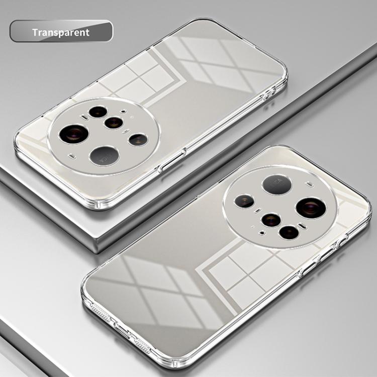 For Xiaomi 15 Ultra Transparent Plating Fine Hole Phone Case