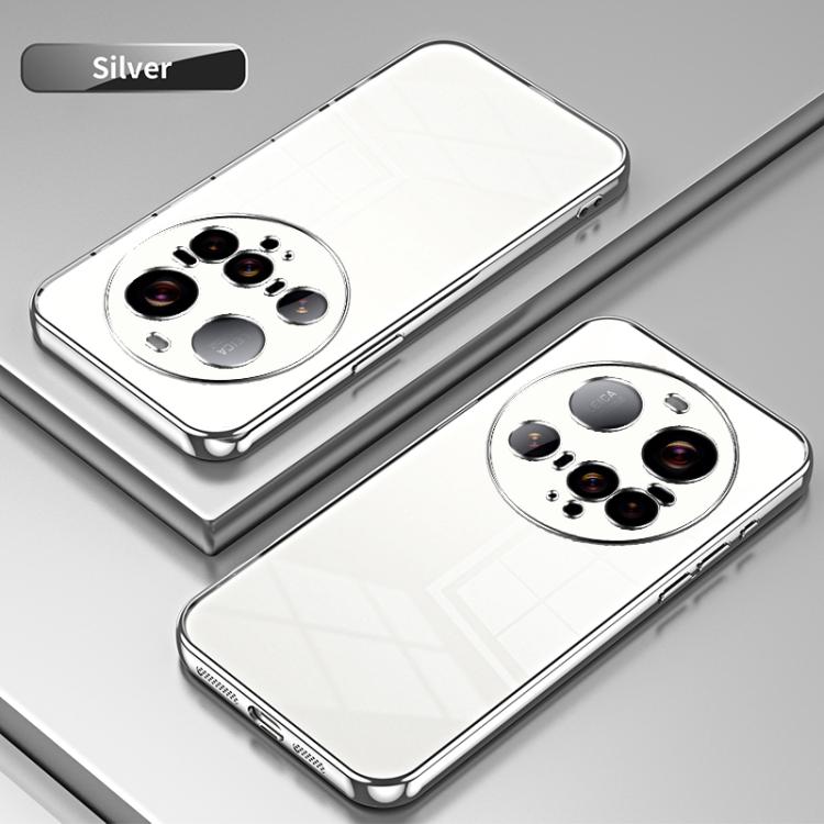 For Xiaomi 15 Ultra Transparent Plating Fine Hole Phone Case