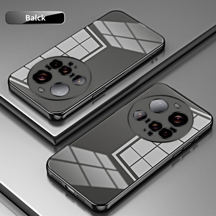 For Xiaomi 15 Ultra Transparent Plating Fine Hole Phone Case