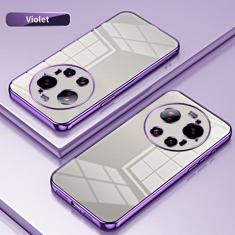 For Xiaomi 17 Ultra Transparent Plating Fine Hole Phone Case