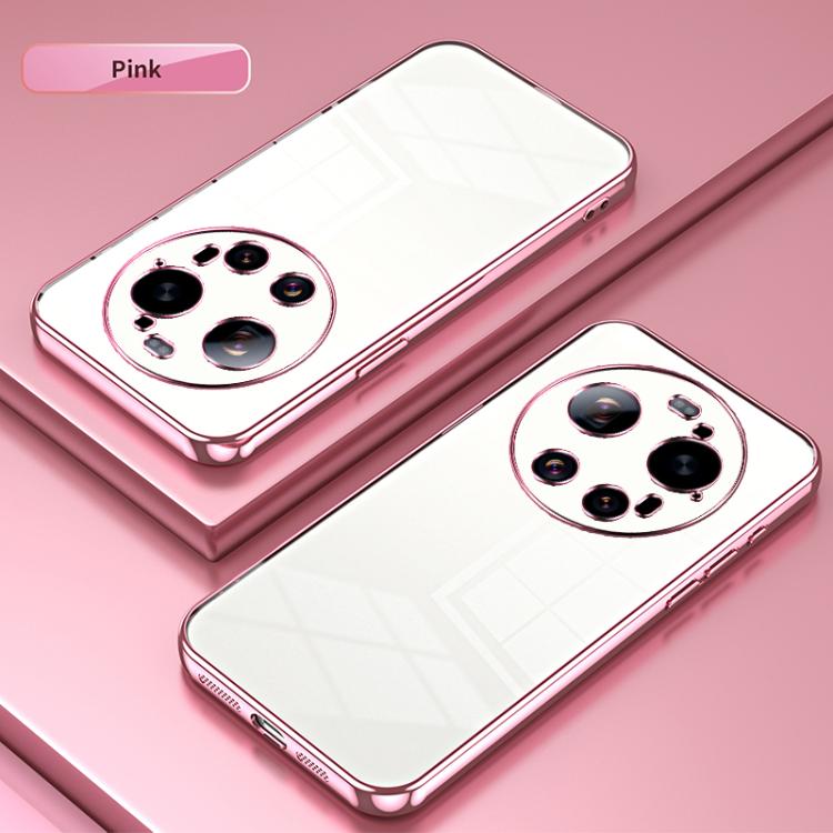 For Xiaomi 17 Ultra Transparent Plating Fine Hole Phone Case