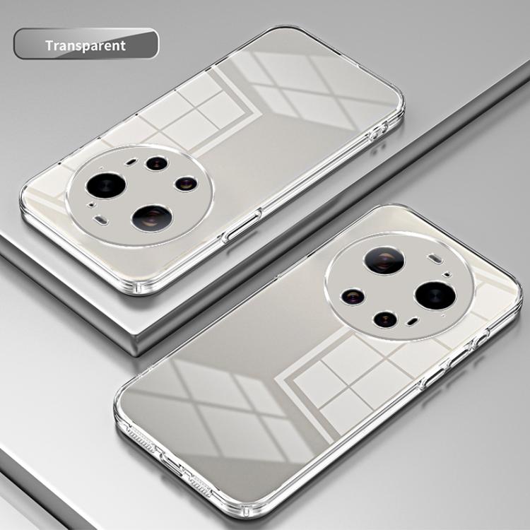 For Xiaomi 17 Ultra Transparent Plating Fine Hole Phone Case