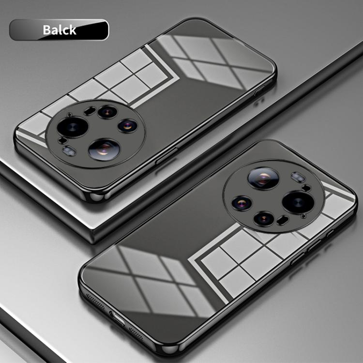 For Xiaomi 17 Ultra Transparent Plating Fine Hole Phone Case
