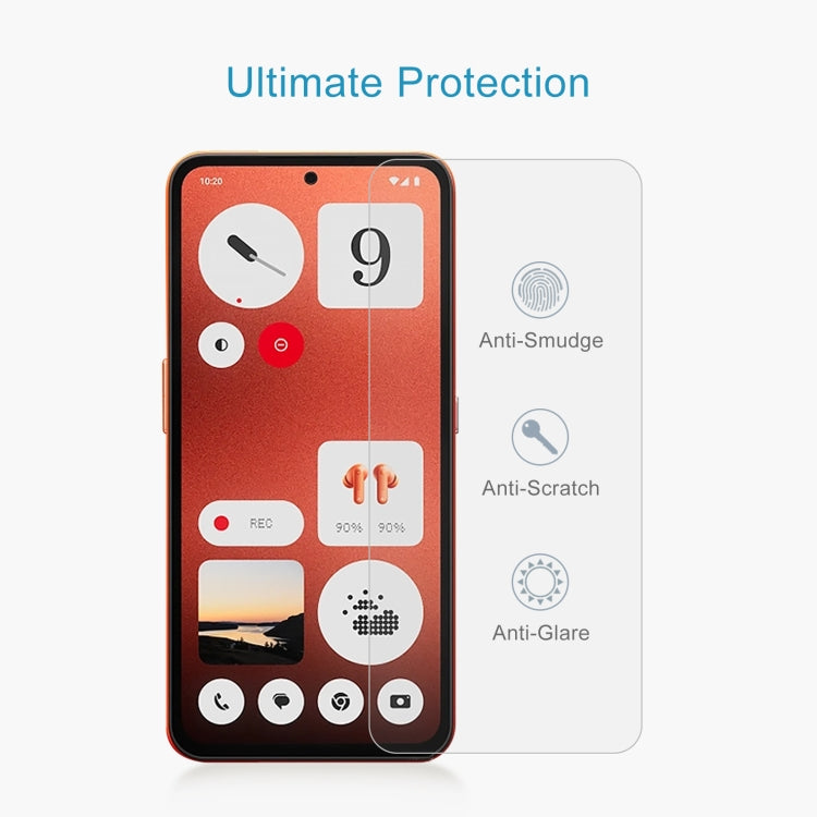 For Nothing CMF Phone 1 10pcs 0.26mm 9H 2.5D Tempered Glass Film