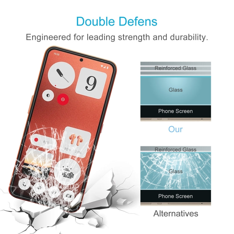 For Nothing CMF Phone 1 10pcs 0.26mm 9H 2.5D Tempered Glass Film