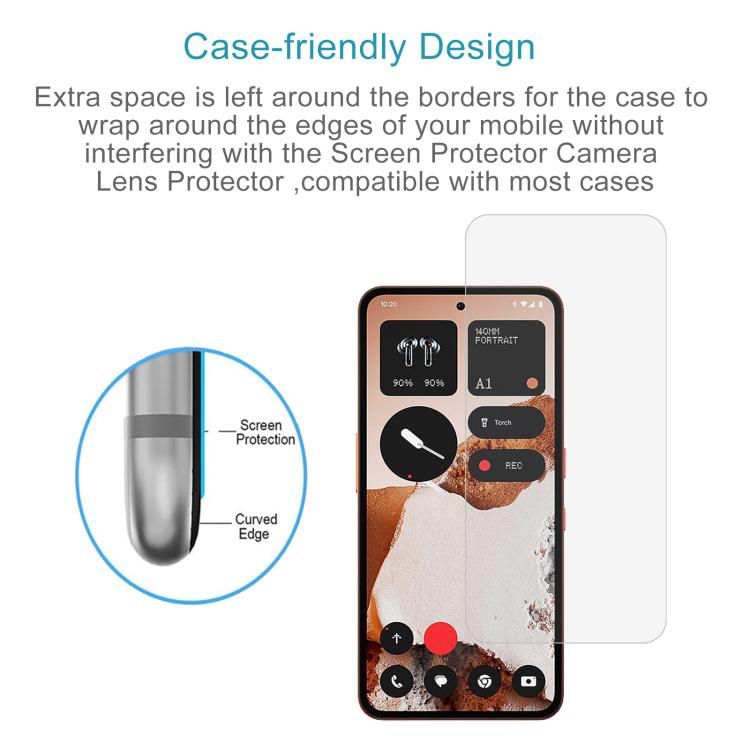 For Nothing CMF Phone 2 Pro 10pcs 0.26mm 9H 2.5D Tempered Glass Film