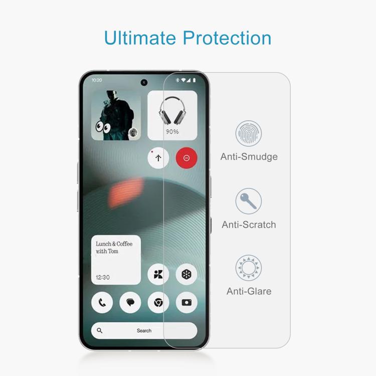 For Nothing Phone 3 10pcs 0.26mm 9H 2.5D Tempered Glass Film