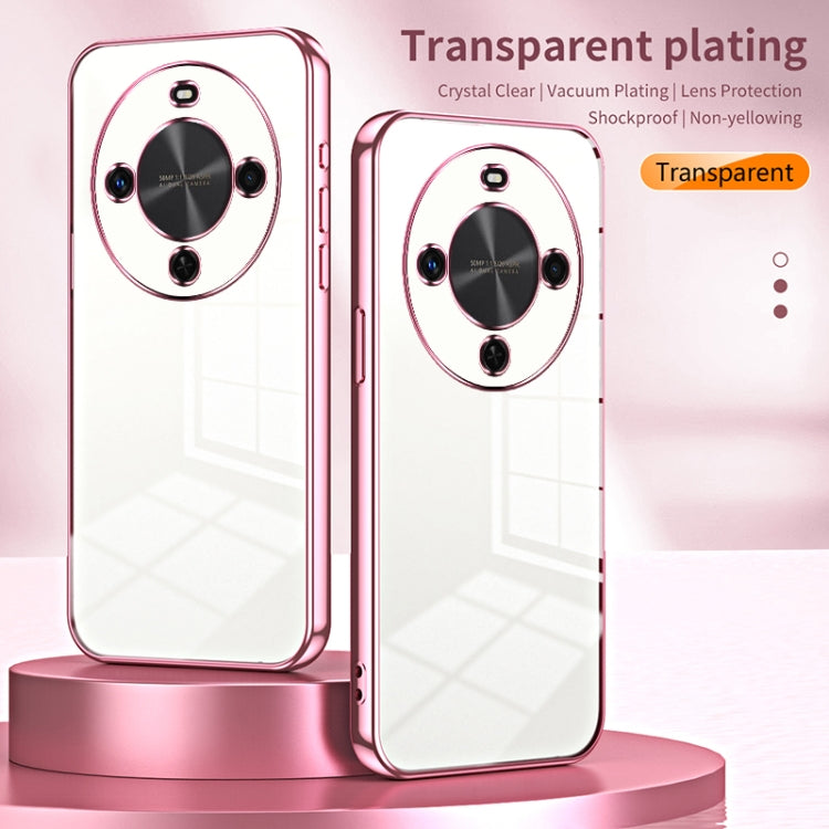 For Huawei Maimang 30 Transparent Plating Fine Hole Phone Case