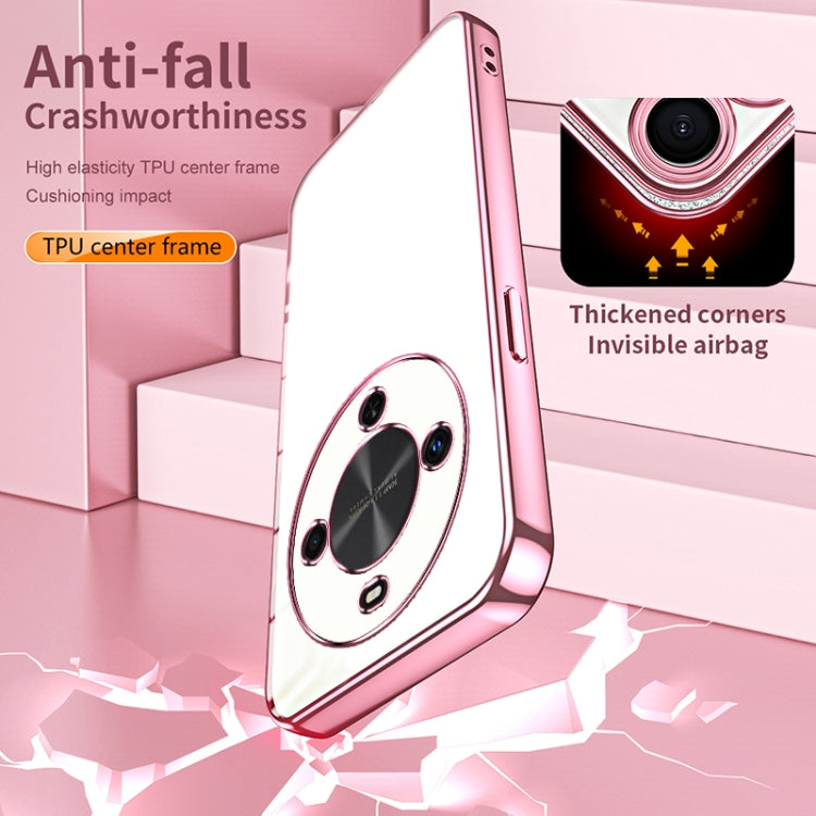 For Huawei Maimang 30 Transparent Plating Fine Hole Phone Case