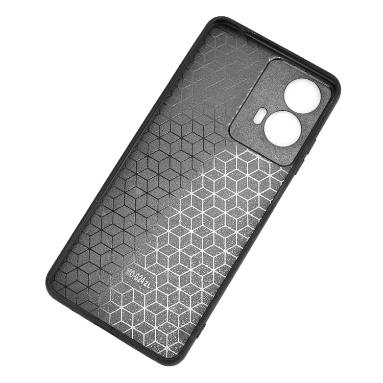For Motorola Moto G04 / Moto G24 Cow Pattern Sewing Back Cover Phone Case