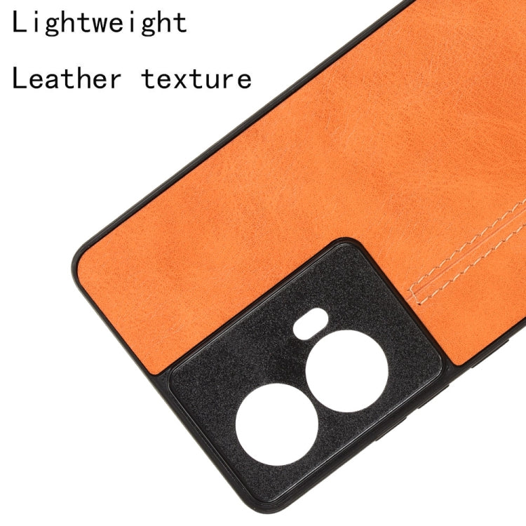 For Motorola Edge 50 Fusion Cow Pattern Sewing Back Cover Phone Case
