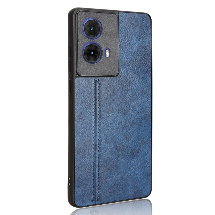 For Motorola Edge 50 Fusion Cow Pattern Sewing Back Cover Phone Case