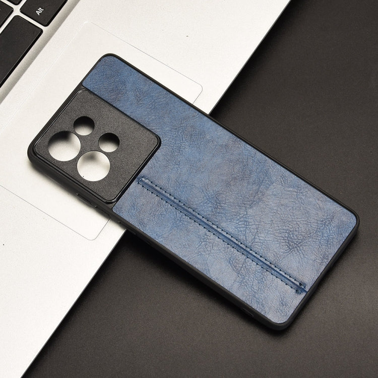 For Motorola Edge 50 Cow Pattern Sewing Back Cover Phone Case
