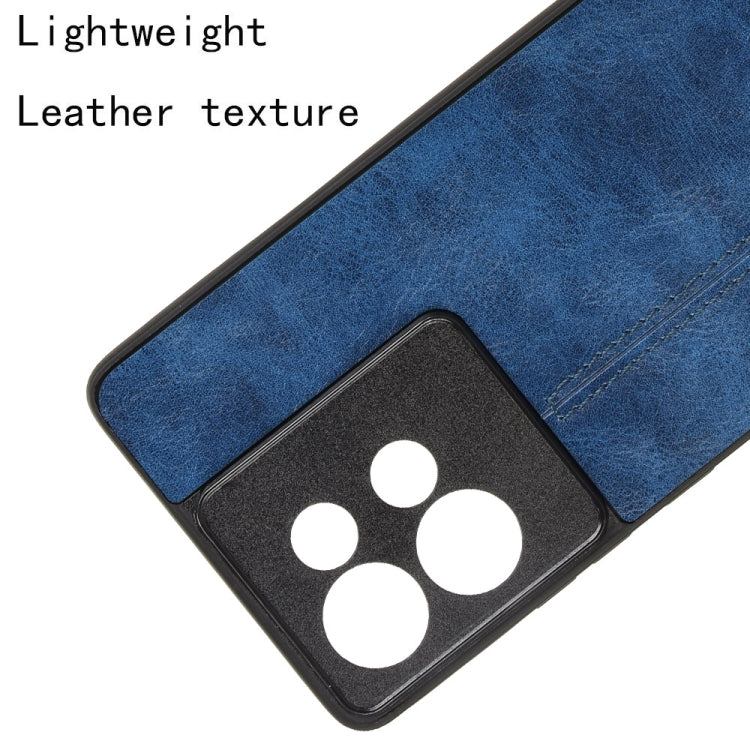 For Motorola Edge 50 Cow Pattern Sewing Back Cover Phone Case