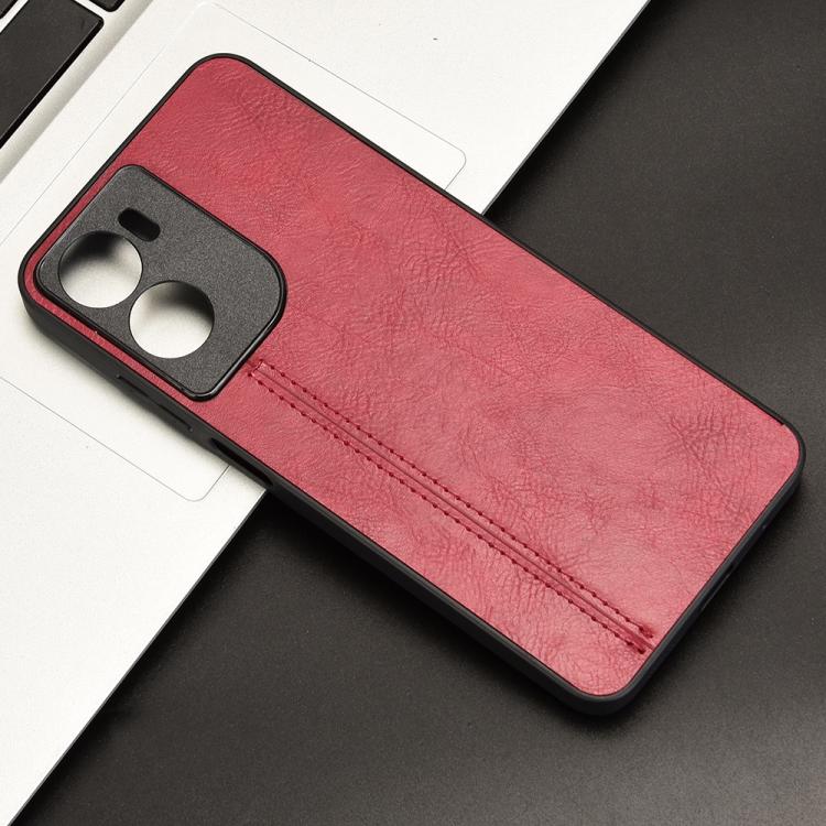 For Motorola Moto G05 / Moto E15 Cow Pattern Sewing Back Cover Phone Case