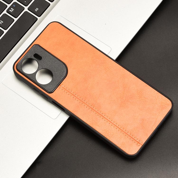 For Motorola Moto G05 / Moto E15 Cow Pattern Sewing Back Cover Phone Case
