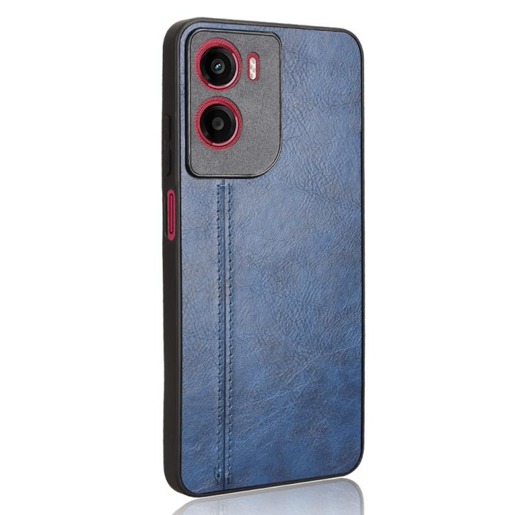For Motorola Moto G05 / Moto E15 Cow Pattern Sewing Back Cover Phone Case