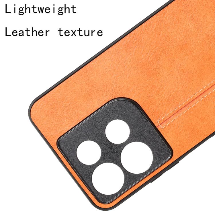 For Motorola Moto G15 / G15 Power Cow Pattern Sewing Back Cover Phone Case