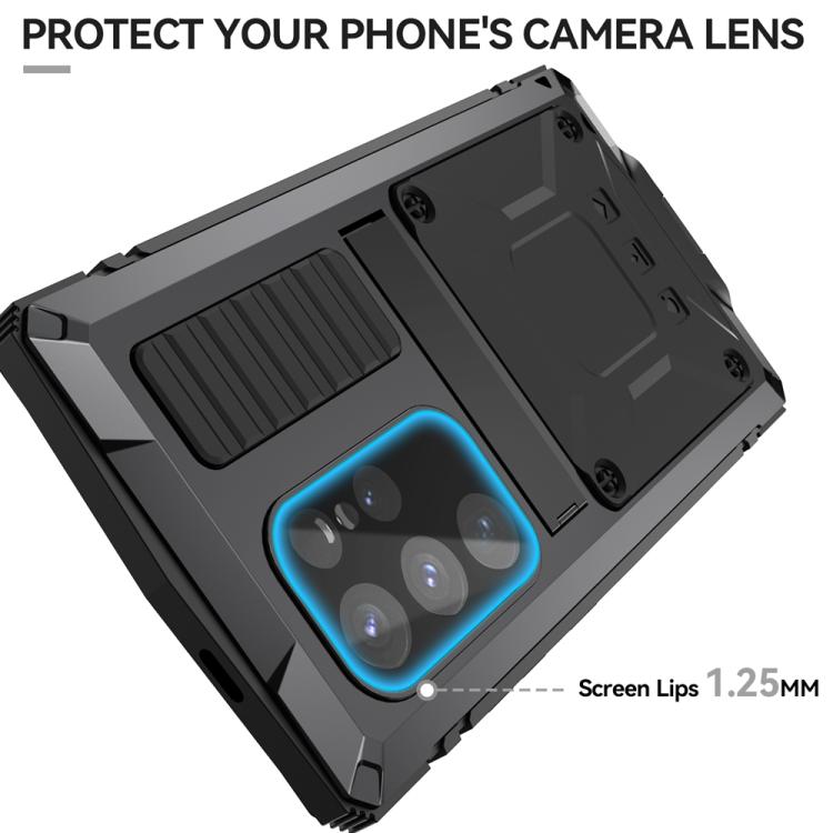 For Samsung Galaxy S25 Ultra 5G R-JUST Life Waterproof Dustproof Shockproof Phone Case