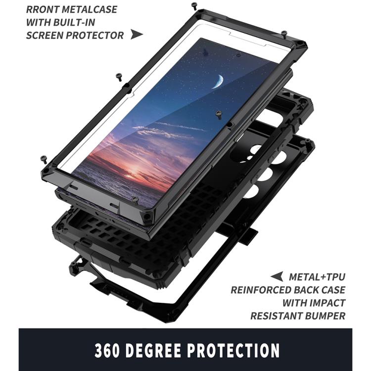 For Samsung Galaxy S25 Ultra 5G R-JUST Life Waterproof Dustproof Shockproof Phone Case