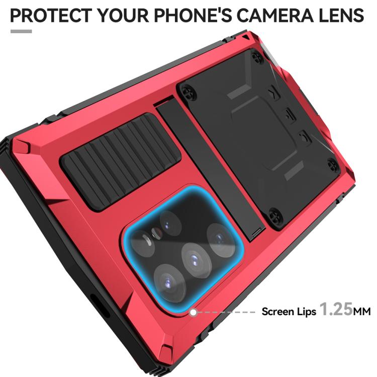 For Samsung Galaxy S25 Ultra 5G R-JUST Life Waterproof Dustproof Shockproof Phone Case