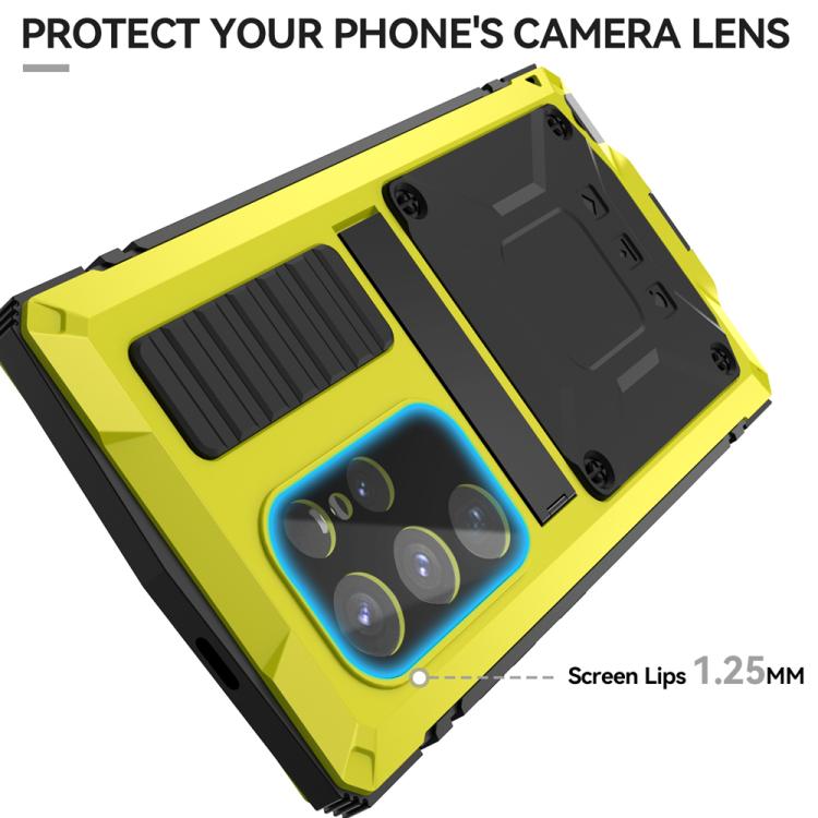 For Samsung Galaxy S25 Ultra 5G R-JUST Life Waterproof Dustproof Shockproof Phone Case