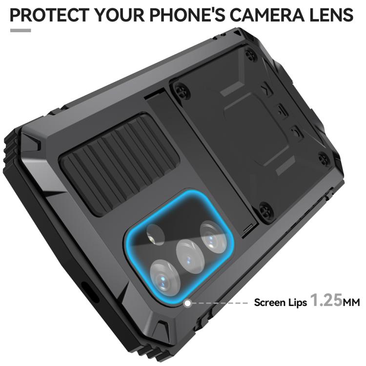 For Samsung Galaxy S25+ 5G R-JUST Life Waterproof Dustproof Shockproof Phone Case