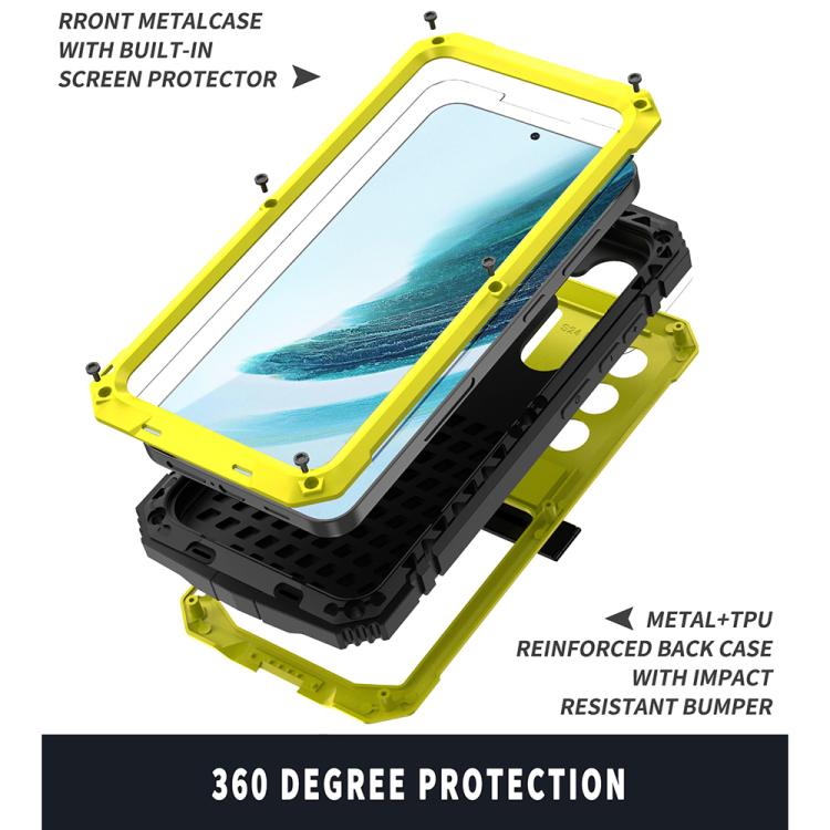 For Samsung Galaxy S25+ 5G R-JUST Life Waterproof Dustproof Shockproof Phone Case