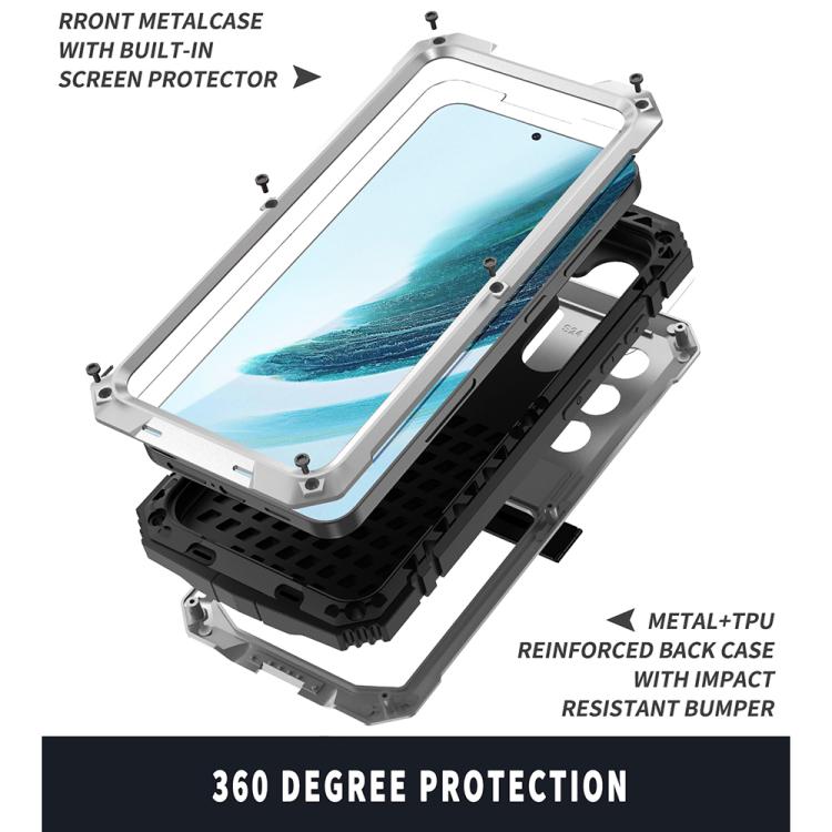 For Samsung Galaxy S25+ 5G R-JUST Life Waterproof Dustproof Shockproof Phone Case