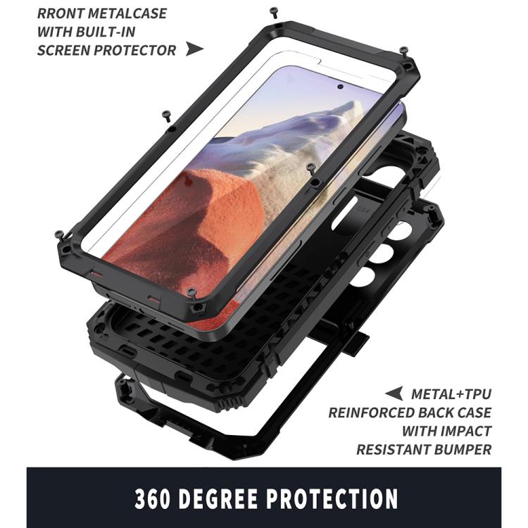 For Samsung Galaxy S25 5G R-JUST Life Waterproof Dustproof Shockproof Phone Case
